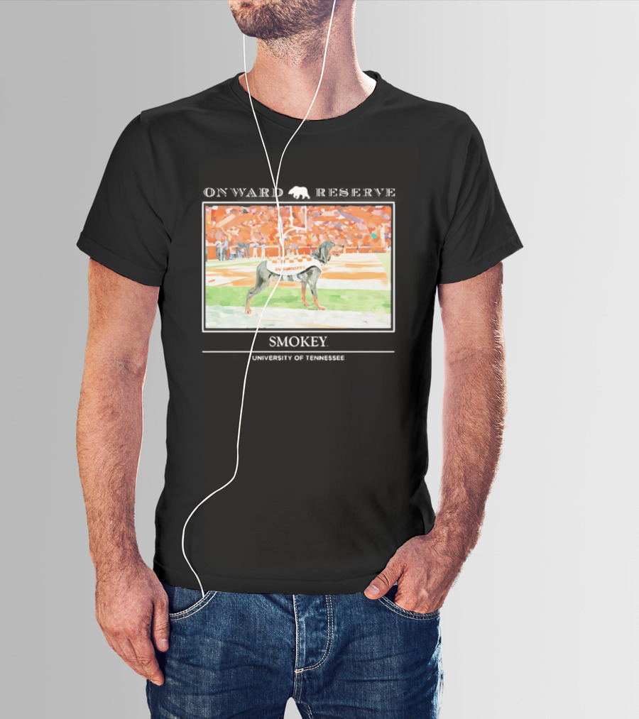 Onward Reserve Smokey University Of Tennessee Volunteers Football Stadium T-Shirt
