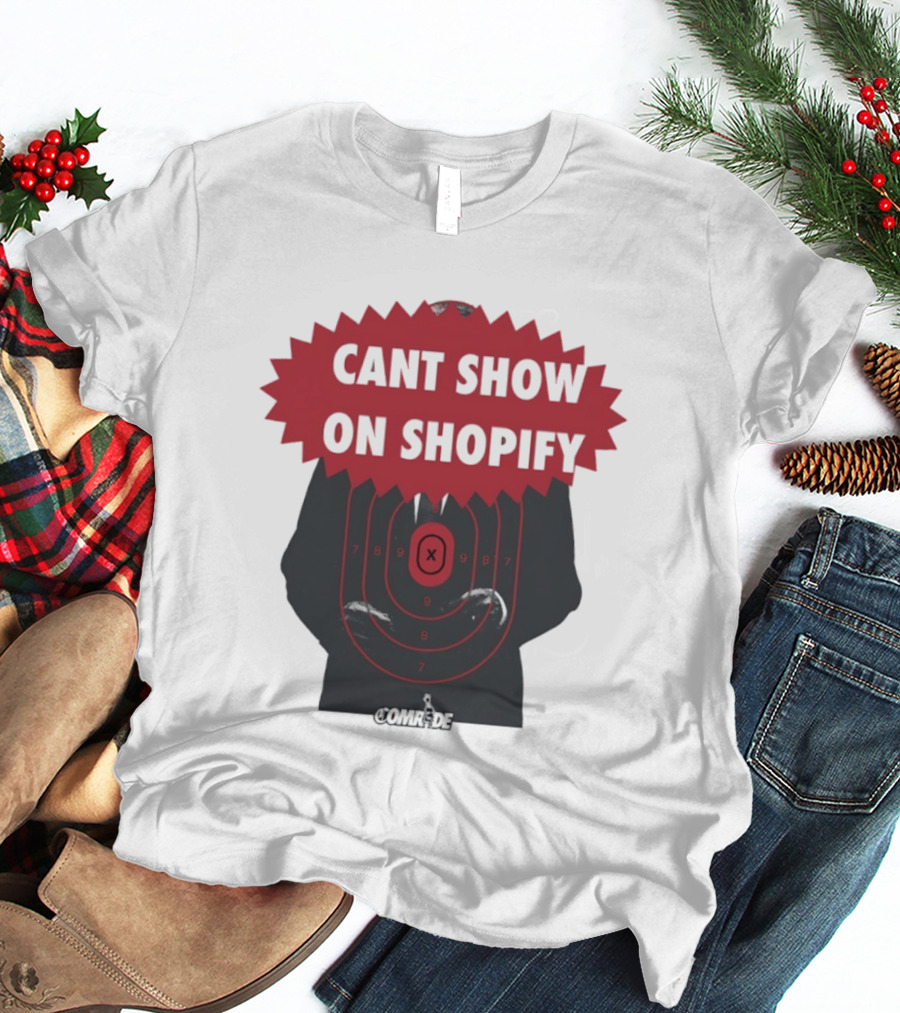 Cant Show On Shopify Target Practice X Comrade T-Shirt