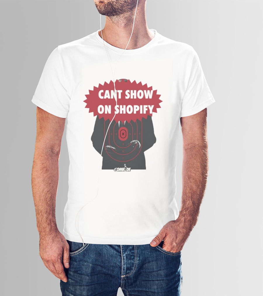 Cant Show On Shopify Target Practice X Comrade T-Shirt