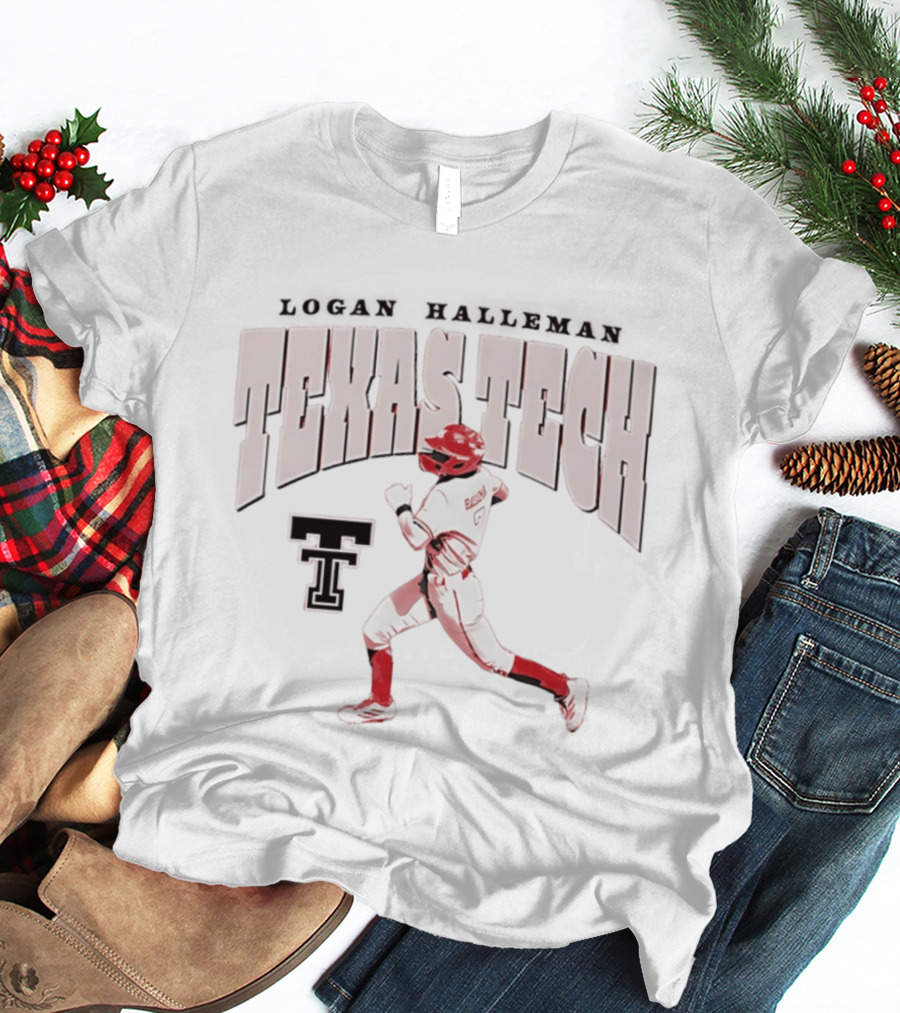 Texas Tech Logan Halleman Running T-Shirt