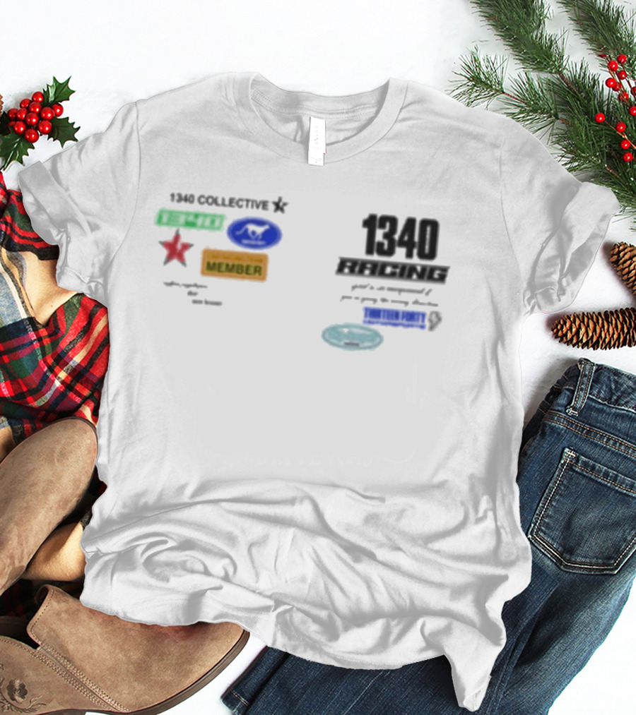 1340 Collective Racing Team Member Stars Motorsports Championship Series T-Shirt