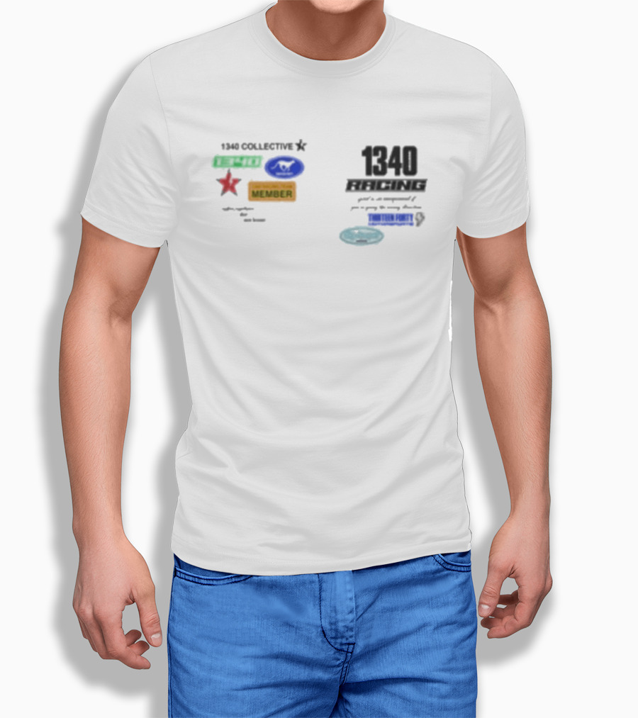 1340 Collective Racing Team Member Stars Motorsports Championship Series T-Shirt