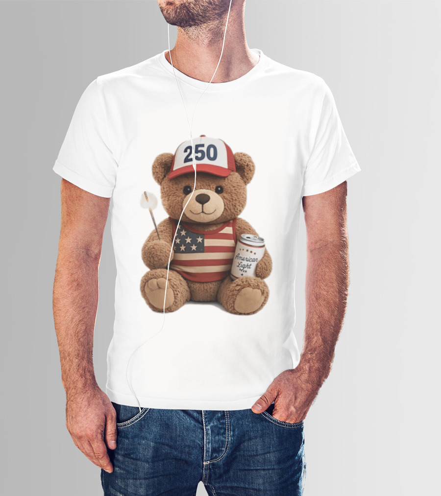 American Bear 250 United States Celebration T-Shirt