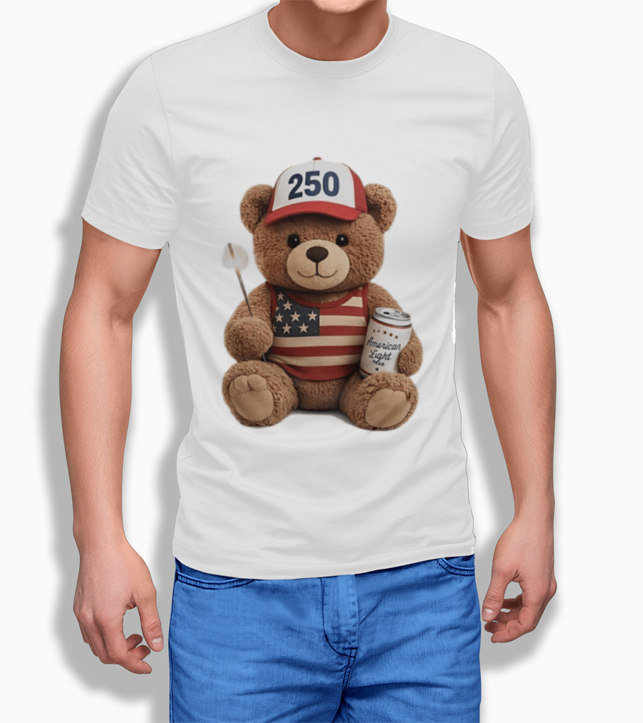 American Bear 250 United States Celebration T-Shirt