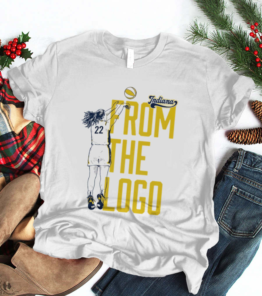 Caitlin Clark Indiana From The Logo Basketball 22 T-Shirt