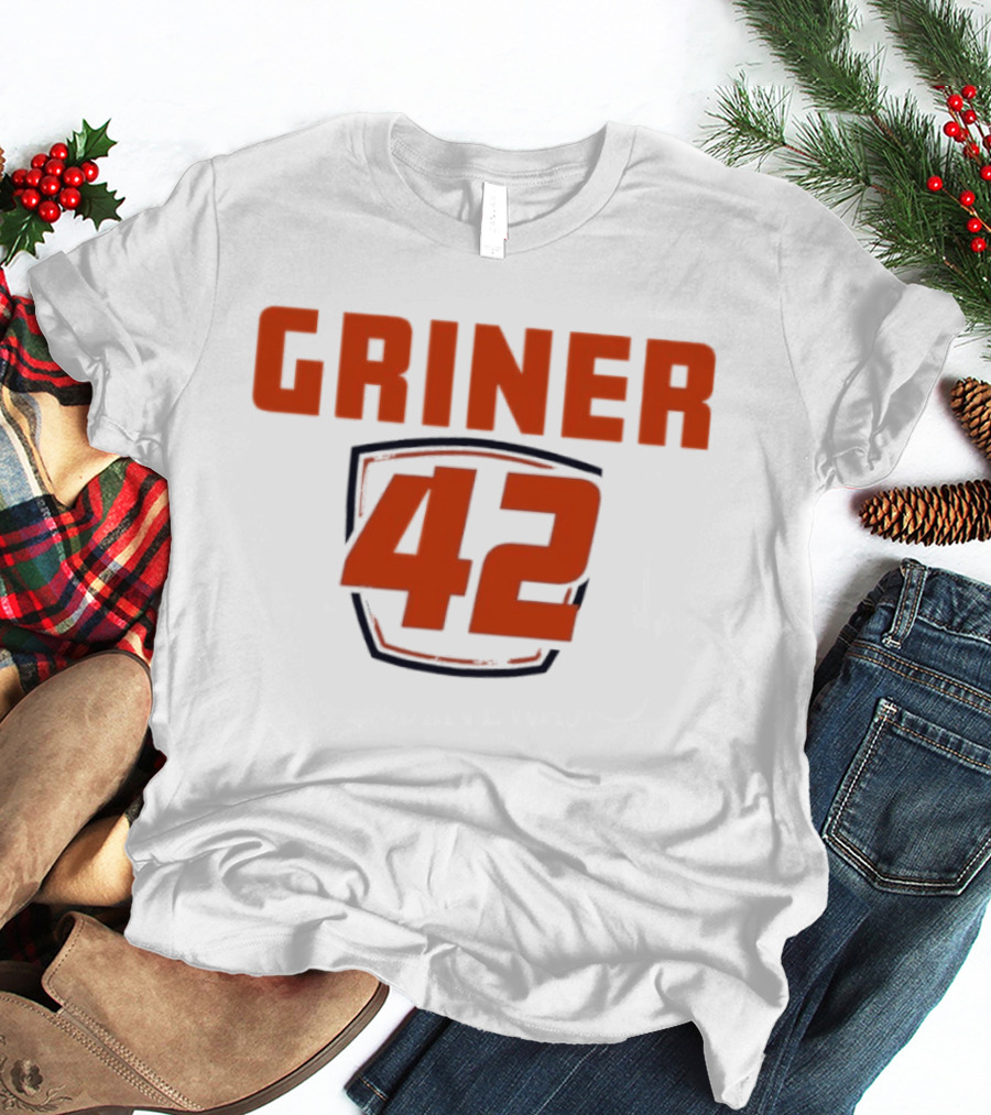 Griner 42 Phoenix Mercury Basketball Team Fan Gear T-Shirt