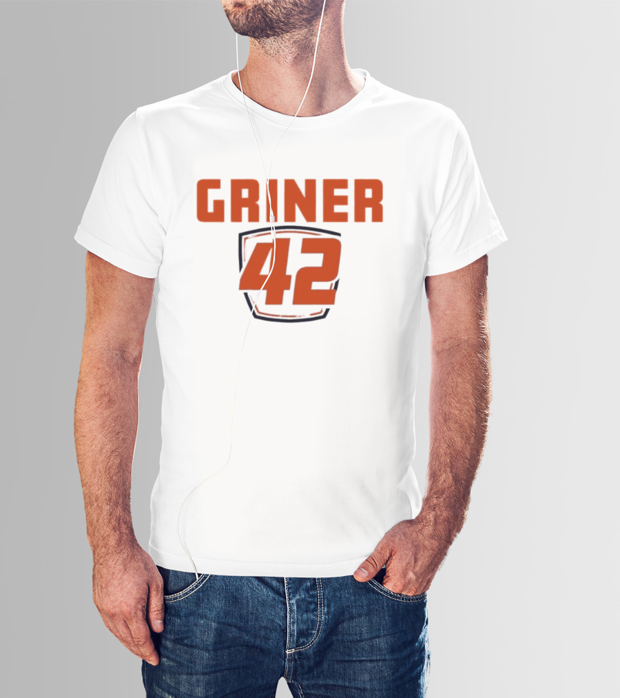 Griner 42 Phoenix Mercury Basketball Team Fan Gear T-Shirt