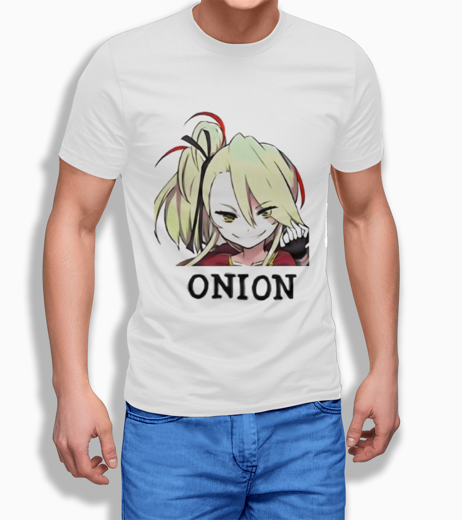 Deathpolca Anime Style Character With Onion T-Shirt