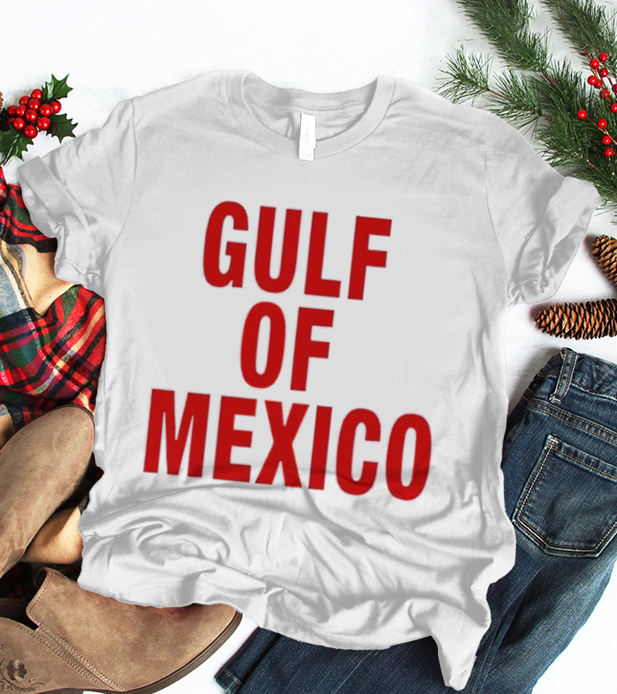 Gulf Of Mexico Bold Red T-Shirt