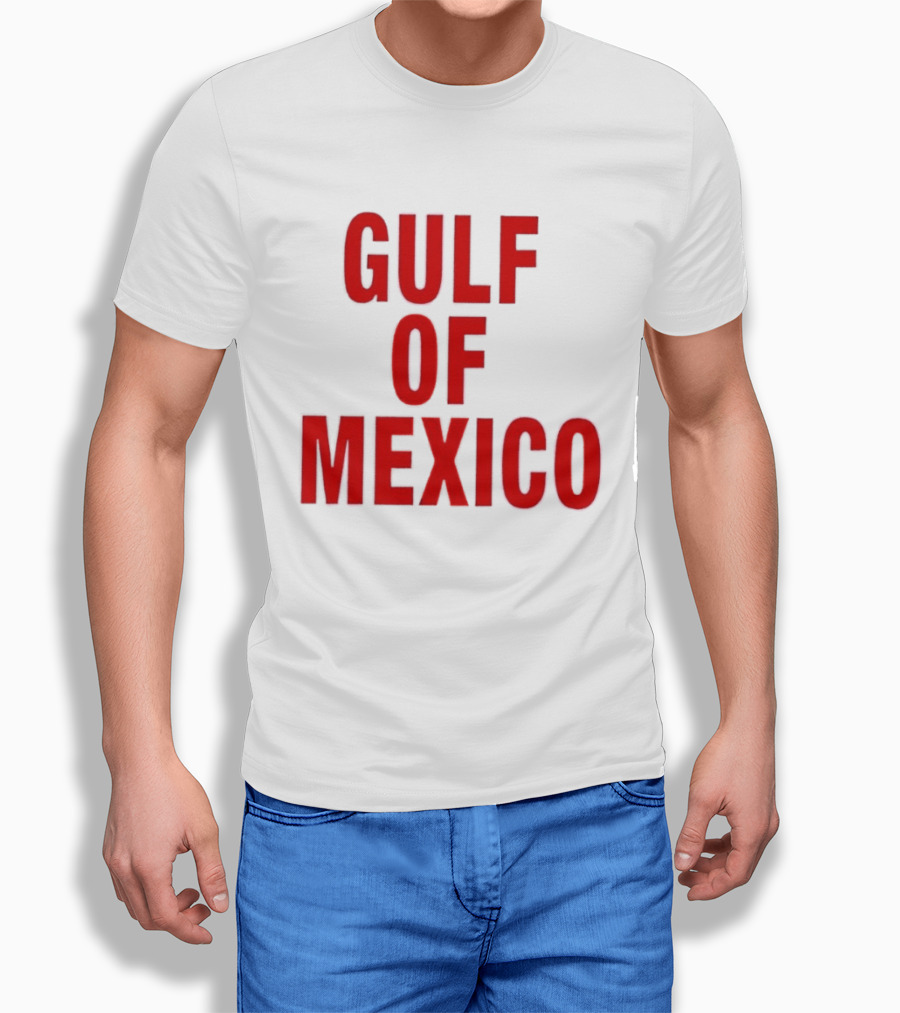 Gulf Of Mexico Bold Red T-Shirt