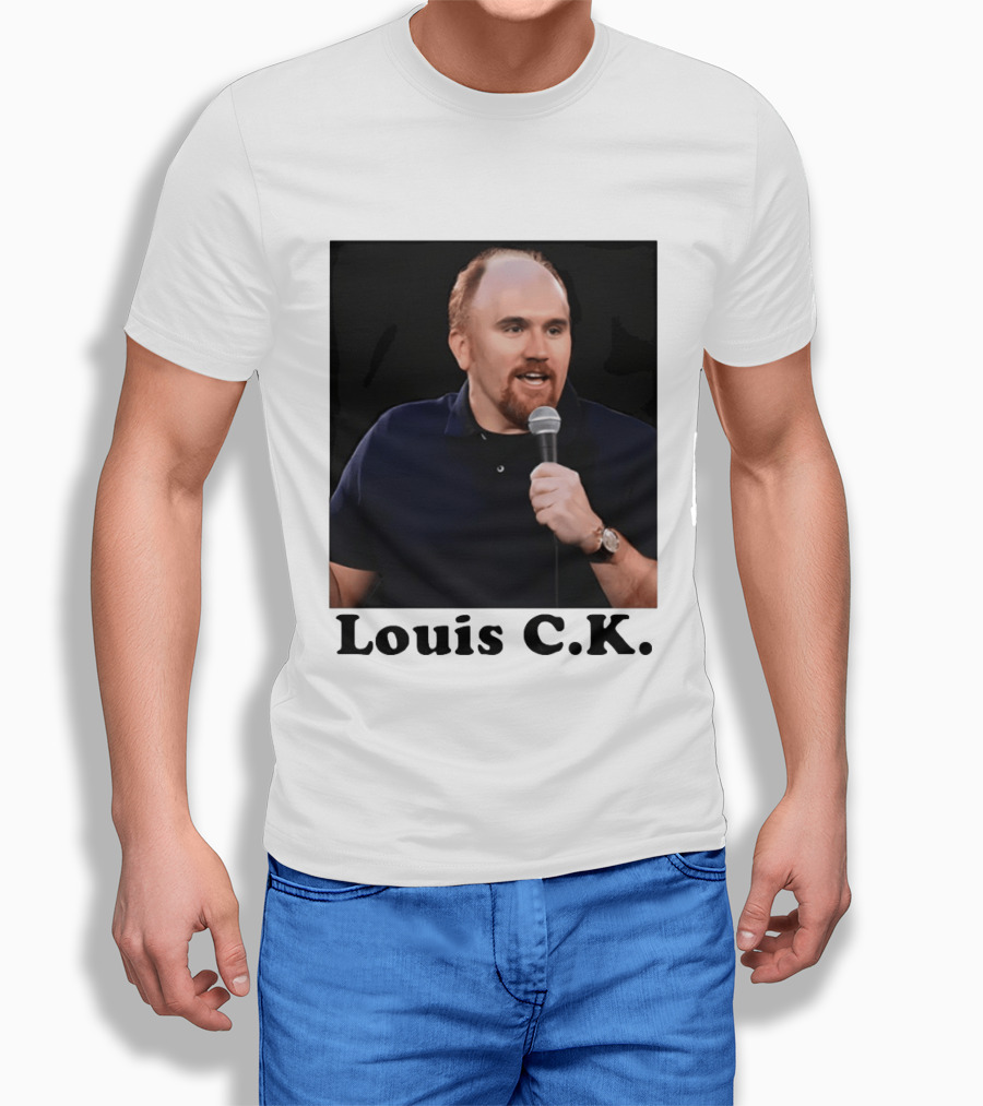 Louis C.K. Oh My God Photo Stand Up Comedy Image T-Shirt
