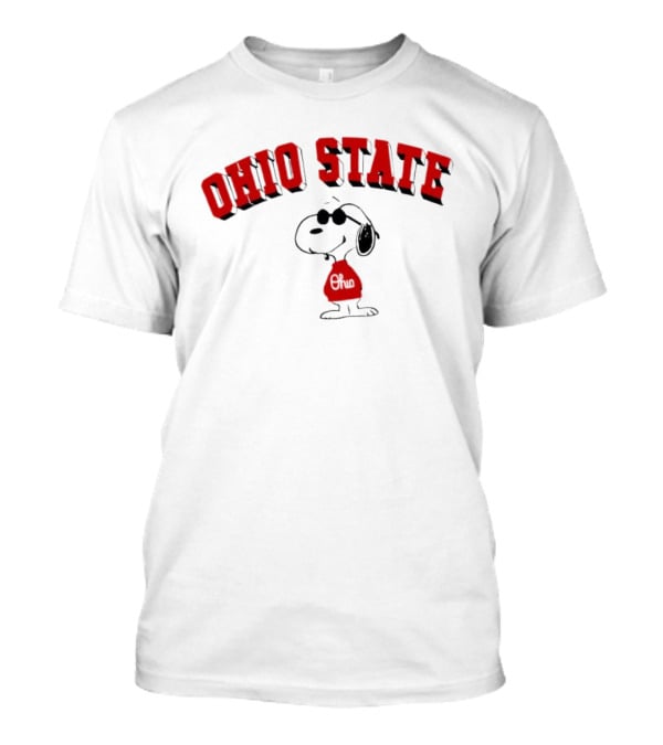 Ohio State Snoopy Peanuts Collaboration T-Shirt