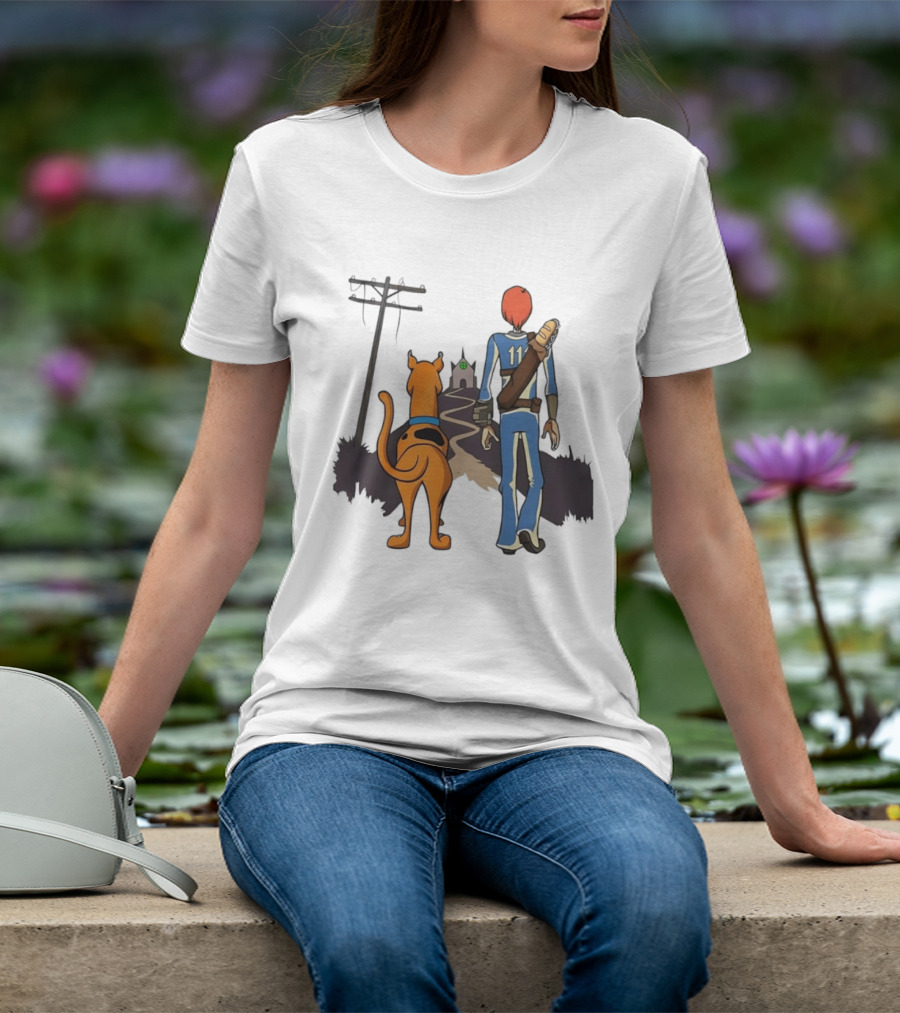 Scooby Doo Shaggy Rogers Fallout Vault Dweller Adventure T-Shirt