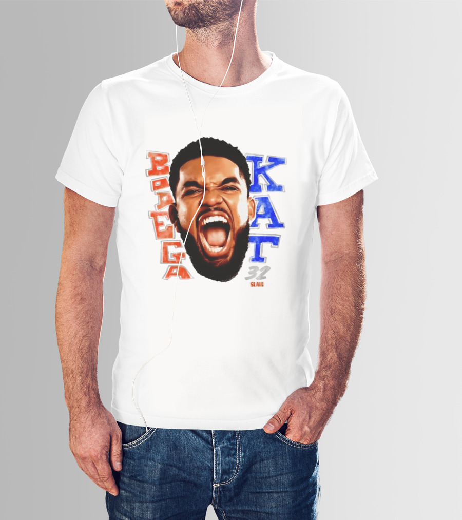 Big Bodega KAT 32 SLAM New York Knicks Karl Anthony Towns T-Shirt