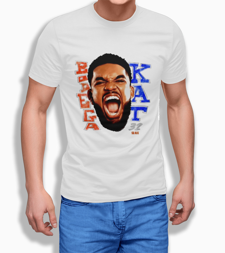 Big Bodega KAT 32 SLAM New York Knicks Karl Anthony Towns T-Shirt