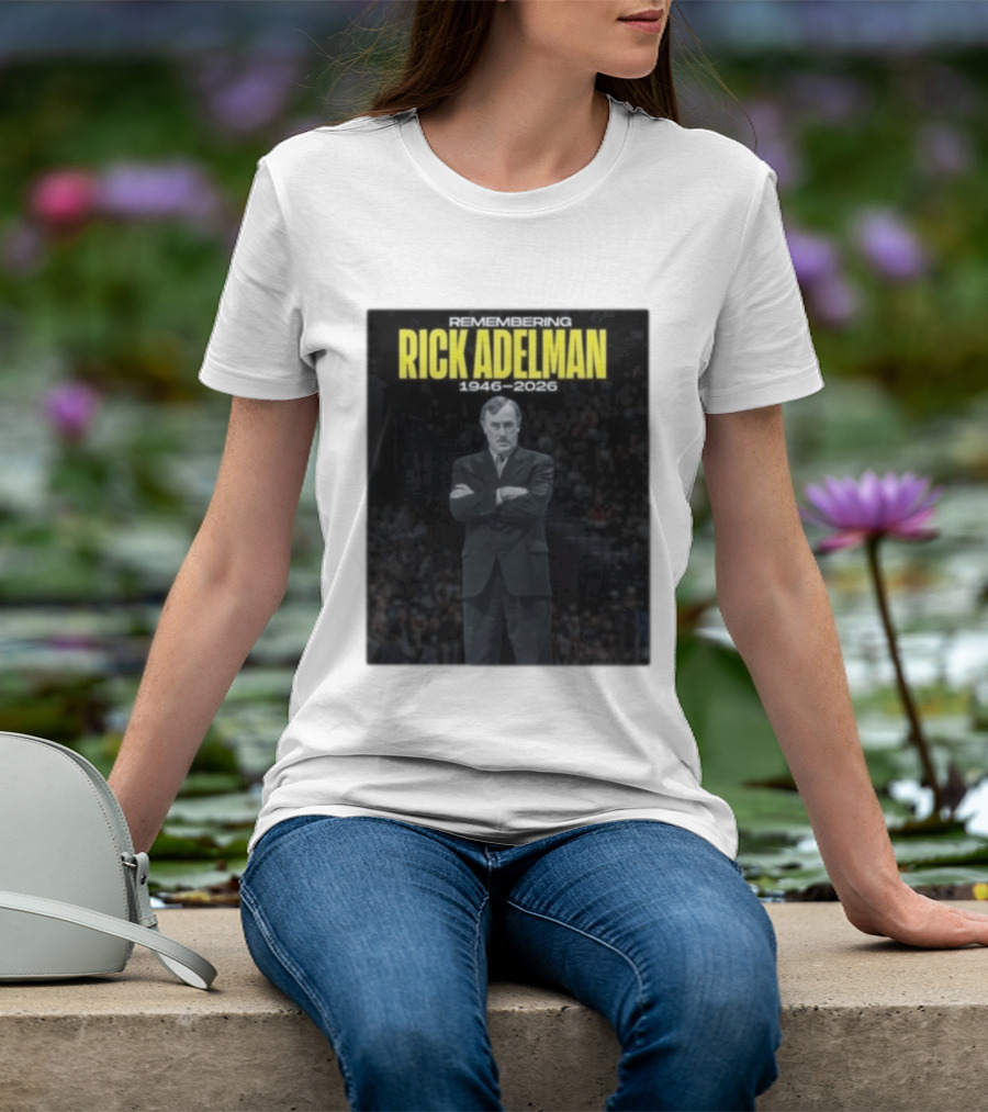 Remembering Rick Adelman 1946 2026 NBA Basketball ClutchPoints T-Shirt