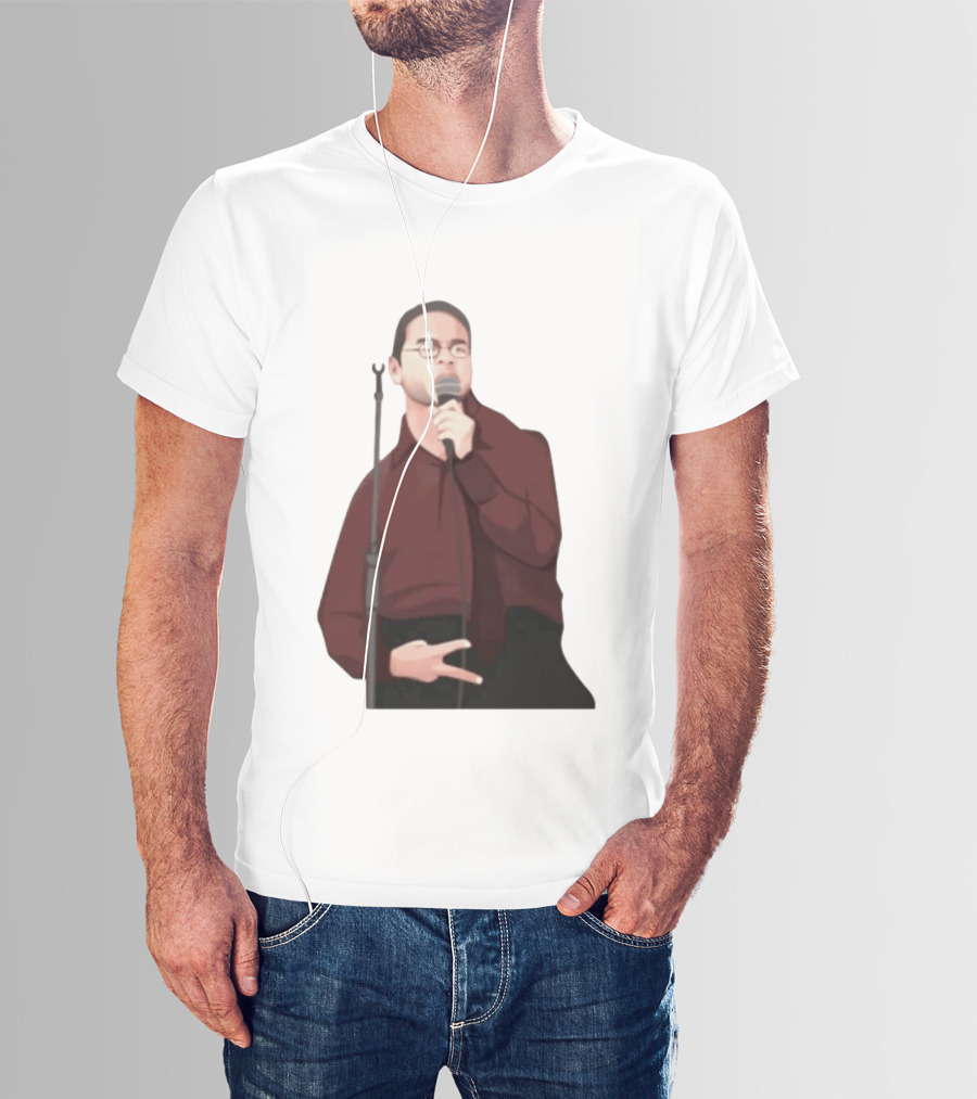 Max And Paddy Stand Up Comedy Performance Live Stage Microphone T-Shirt