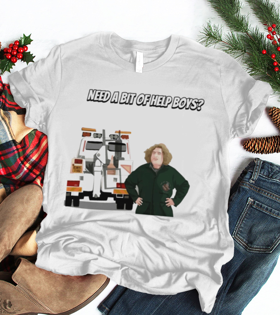 NEED A BIT OF HELP BOYS Paddy Tow Truck Raymond Stantz T-Shirt