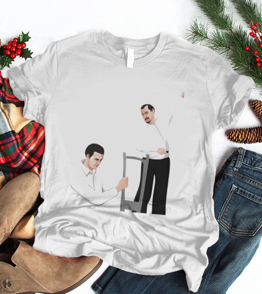 Max And Paddy Pine Barrens Christopher Moltisanti Paulie Gualtieri Chair Scene T-Shirt