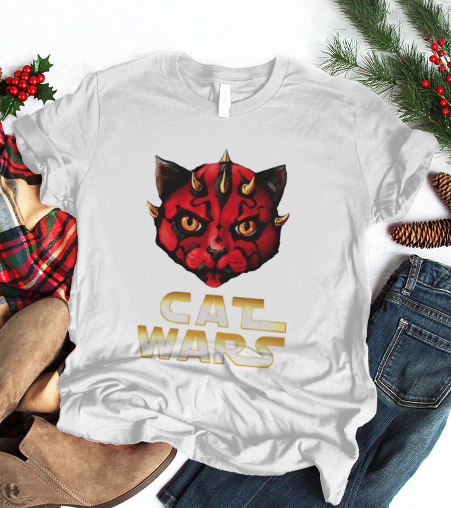 Darth Maul Cat Wars Star Wars Quality Comfortable Wear T-Shirt