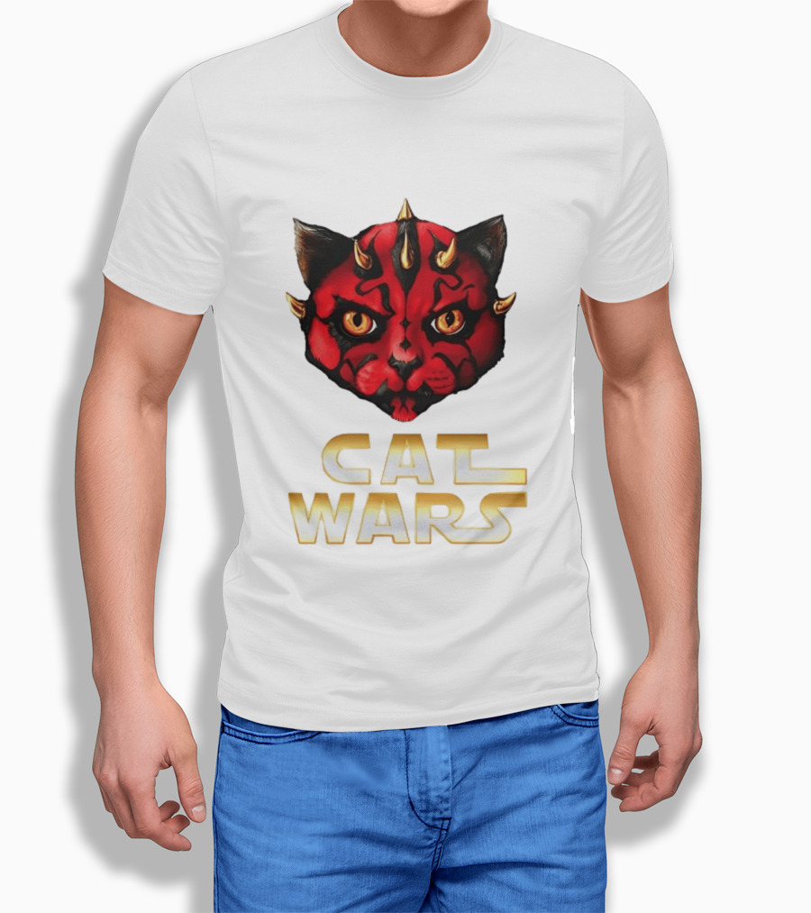 Darth Maul Cat Wars Star Wars Quality Comfortable Wear T-Shirt