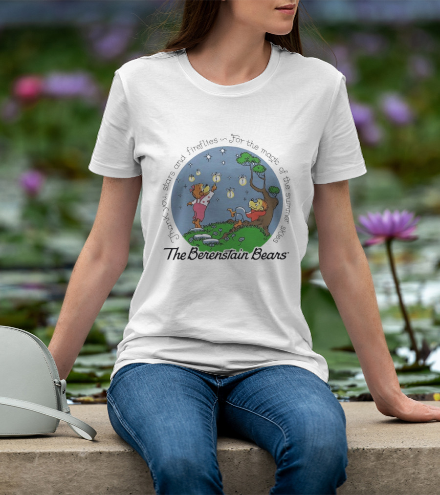 The Berenstain Bears Thank You Stars And Fireflies For The Magic Of The Summer Nights T-Shirt