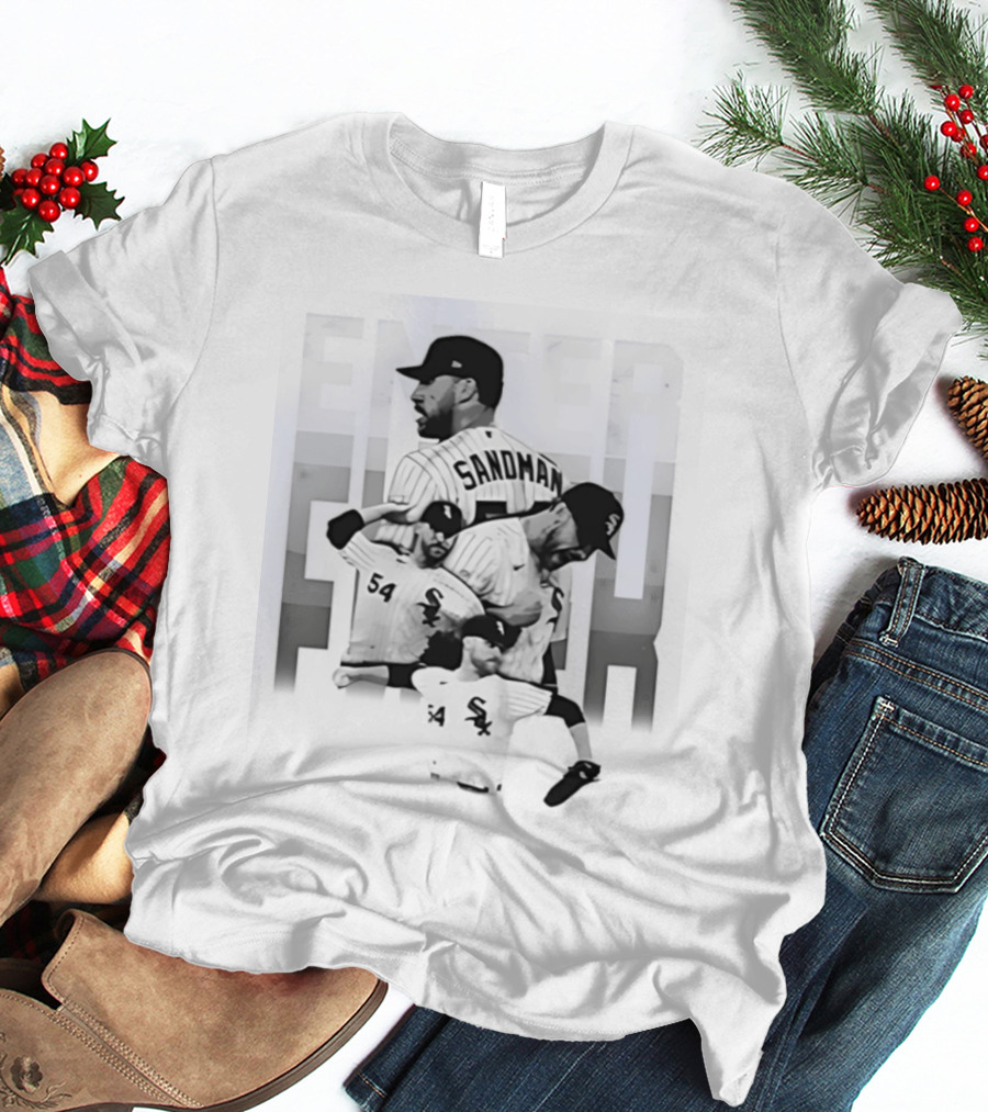 Liam Hendriks Chicago White Sox Enter Sandman MLB Player Sport T-Shirt