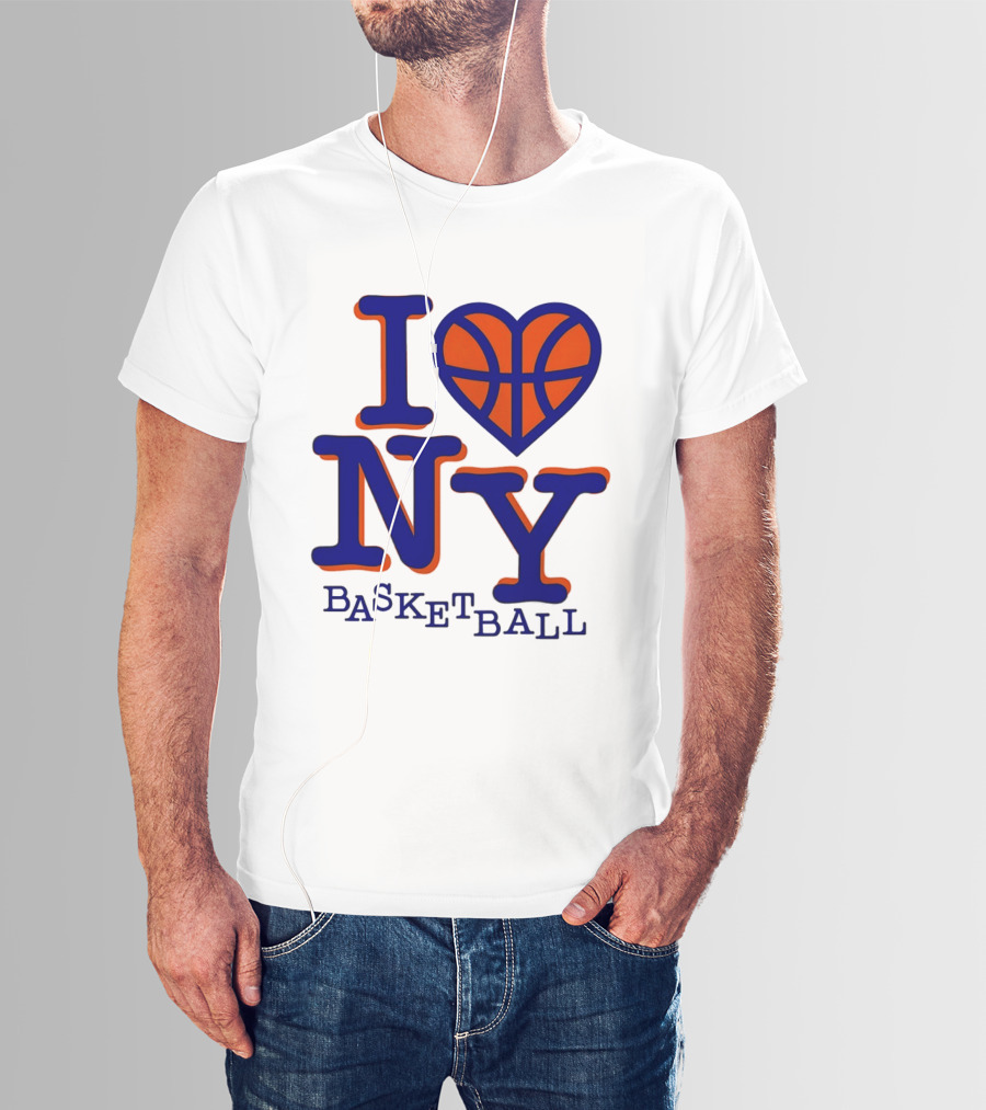 I Heart NY Basketball 2026 New York Knicks NBA T-Shirt