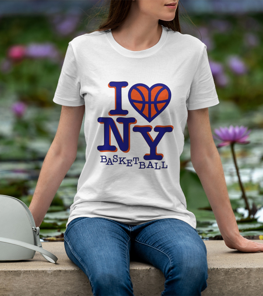I Heart NY Basketball 2026 New York Knicks NBA T-Shirt