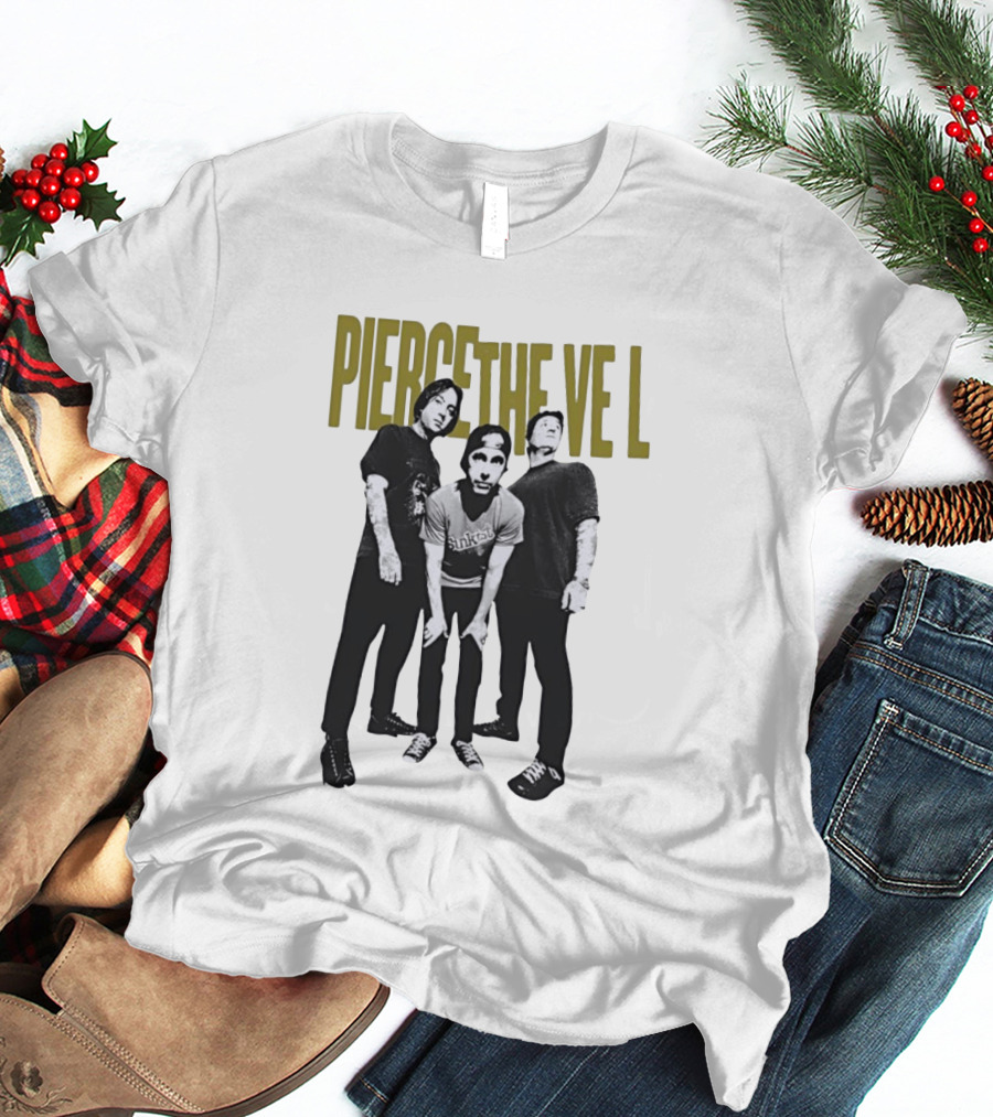 Pierce The Veil Band Vic Fuentes Tony Perry Jaime Preciado Music Fan T-Shirt