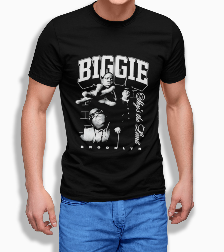 Biggie Smalls Notorious B.I.G. Brooklyn Sky's The Limit 2026 T-Shirt