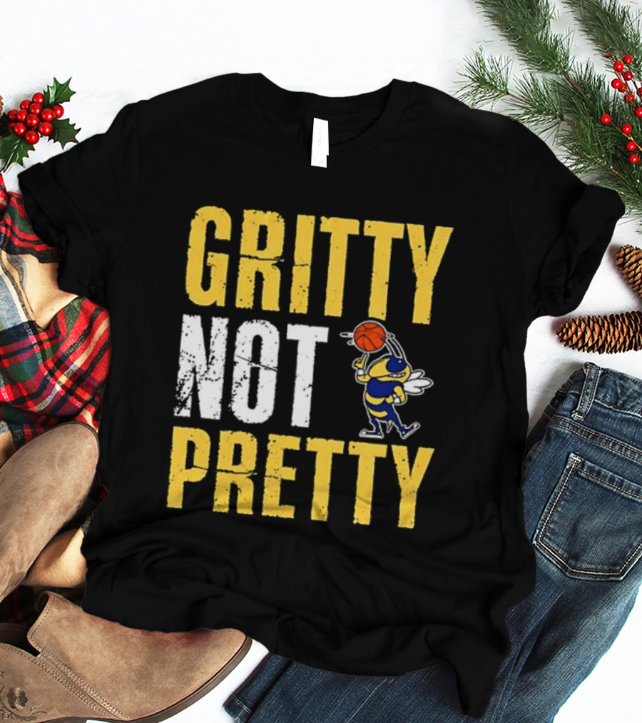 Gritty Not Pretty Georgia Tech Buzz Basketball T-Shirt