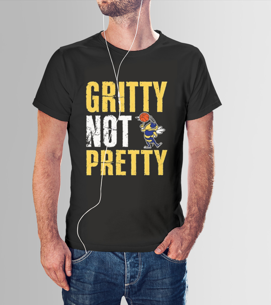 Gritty Not Pretty Georgia Tech Buzz Basketball T-Shirt