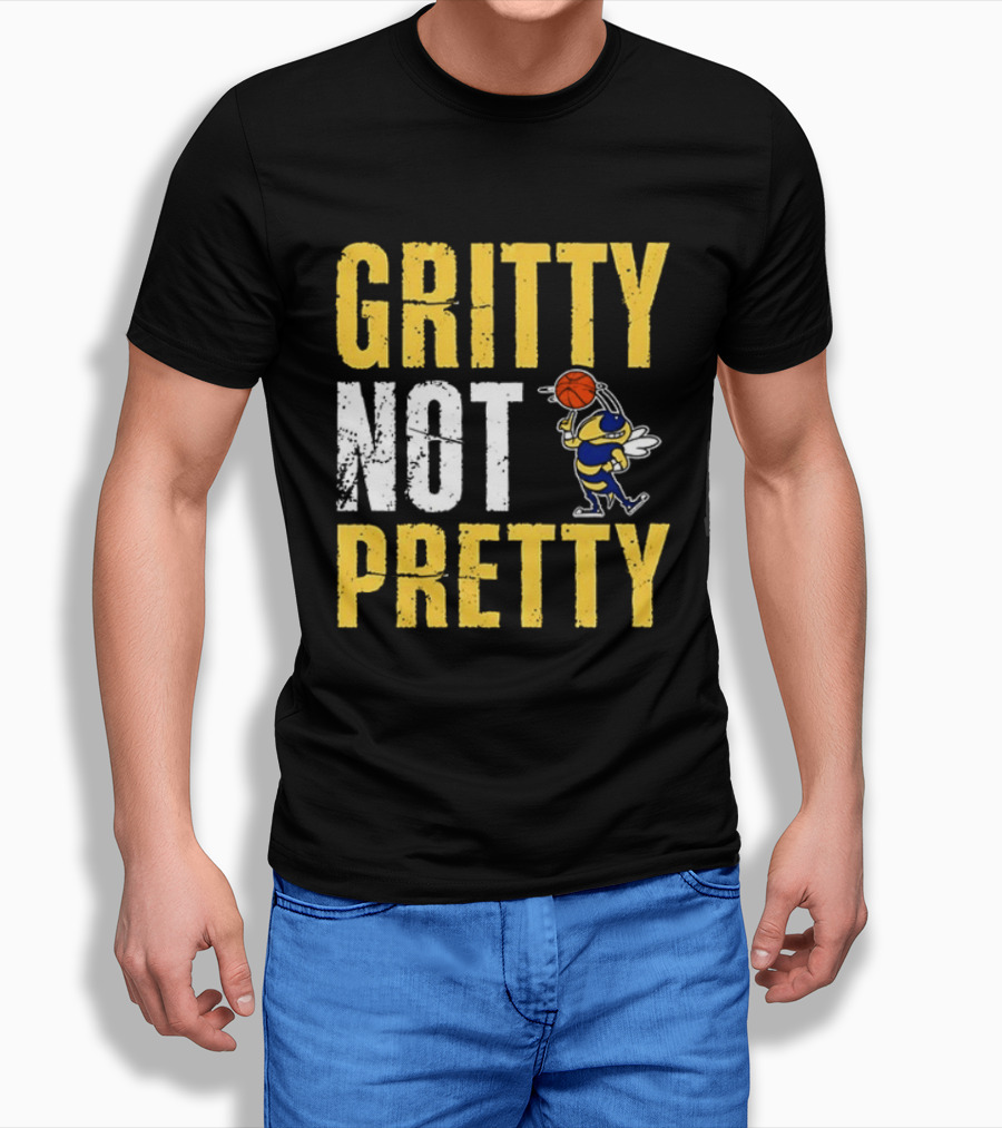 Gritty Not Pretty Georgia Tech Buzz Basketball T-Shirt