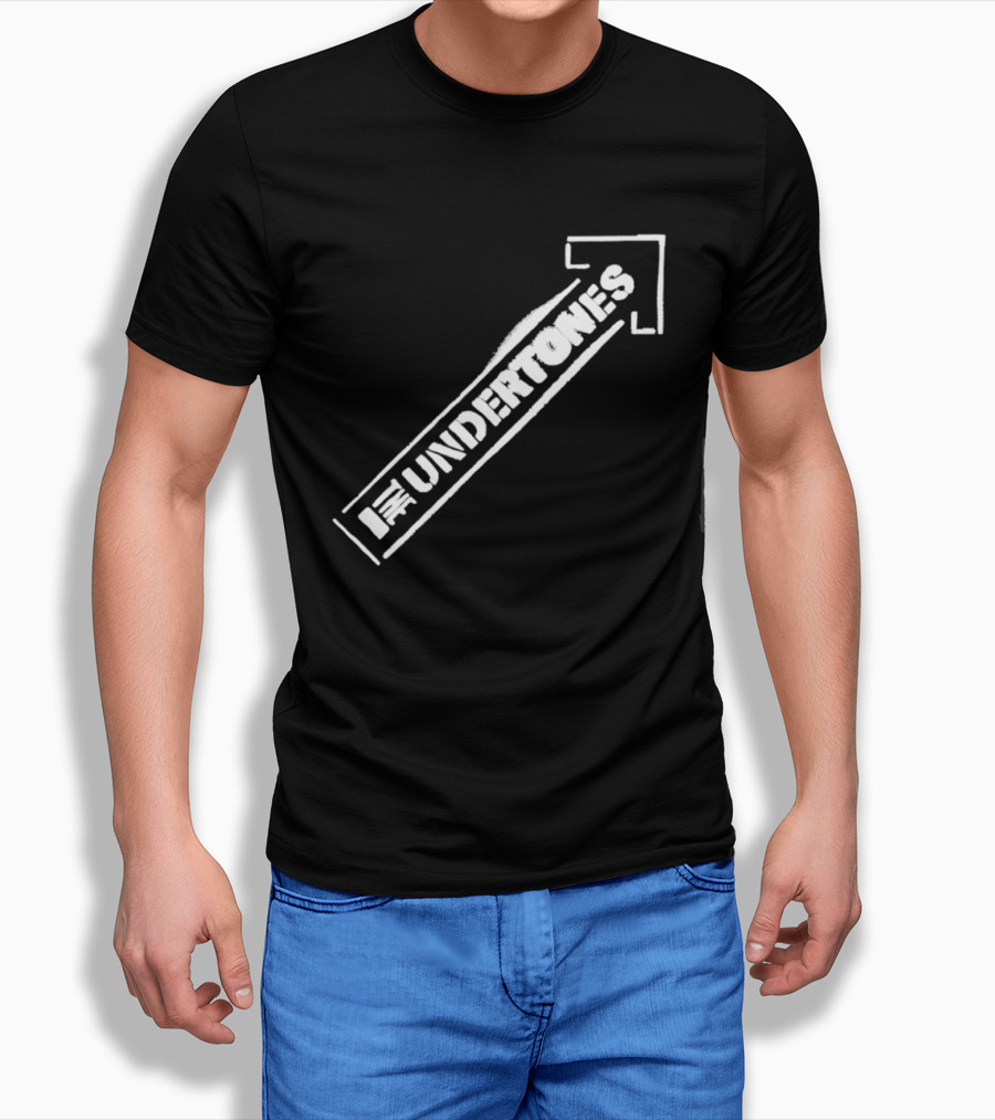Undertones Stencil Punk Rock Revival Festival Tour 2026 Arrow T-Shirt