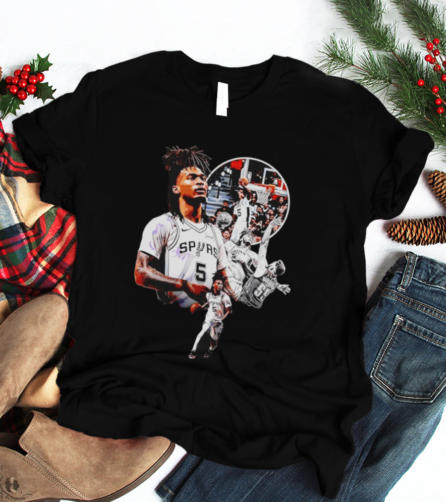 Victor Wembanyama San Antonio Spurs 2026 Basketball Game Changers T-Shirt