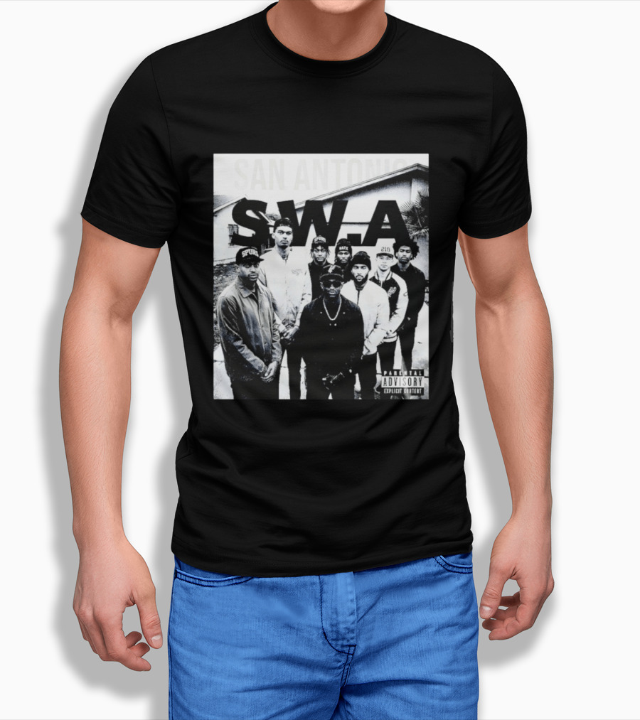 San Antonio Spurs SWA Wembanyama Stephon Castle De'Aaron Dylan Harper Explicit Content T-Shirt
