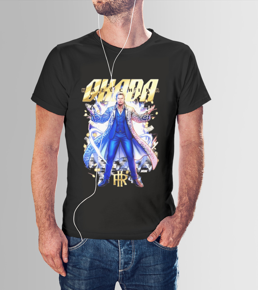 Kazuchika Okada Rainmaker AEW Money Energy HR T-Shirt