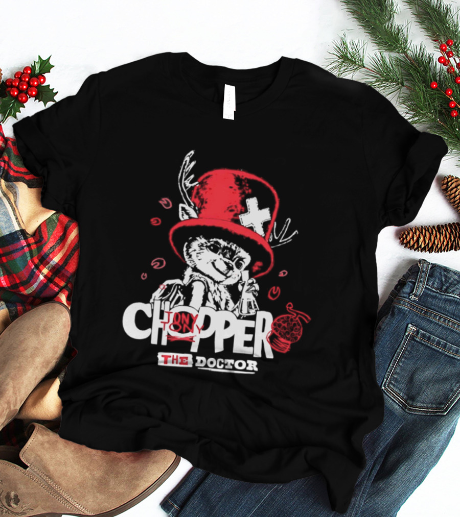 One Piece Tony Tony Chopper The Doctor Devil Fruit New World Saga Anime 2026 T-Shirt