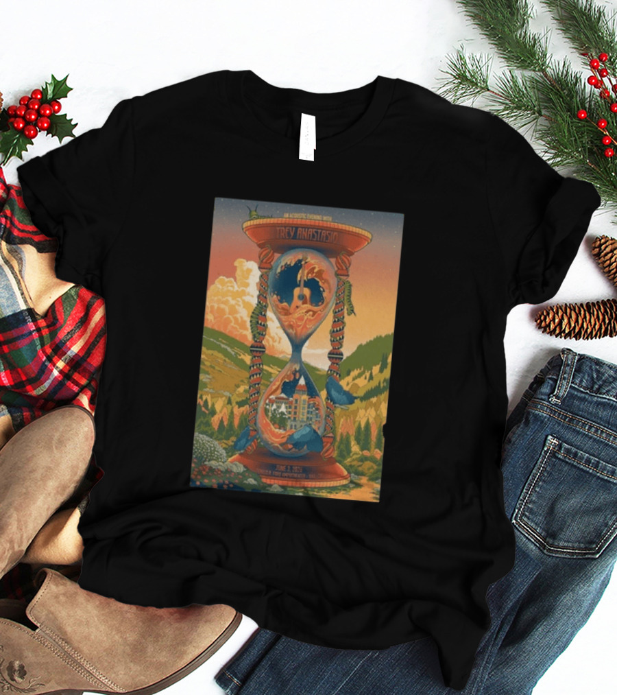 An Acoustic Evening With Trey Anastasio June 03 2026 Vail Colorado Silas Creative Ann Webber Event Print T-Shirt