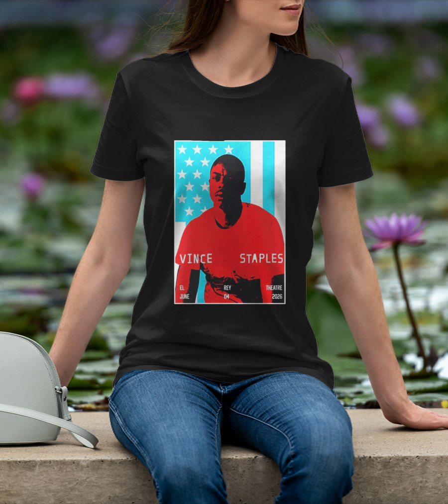 Vince Staples El Rey Theatre Los Angeles June 4 2026 T-Shirt
