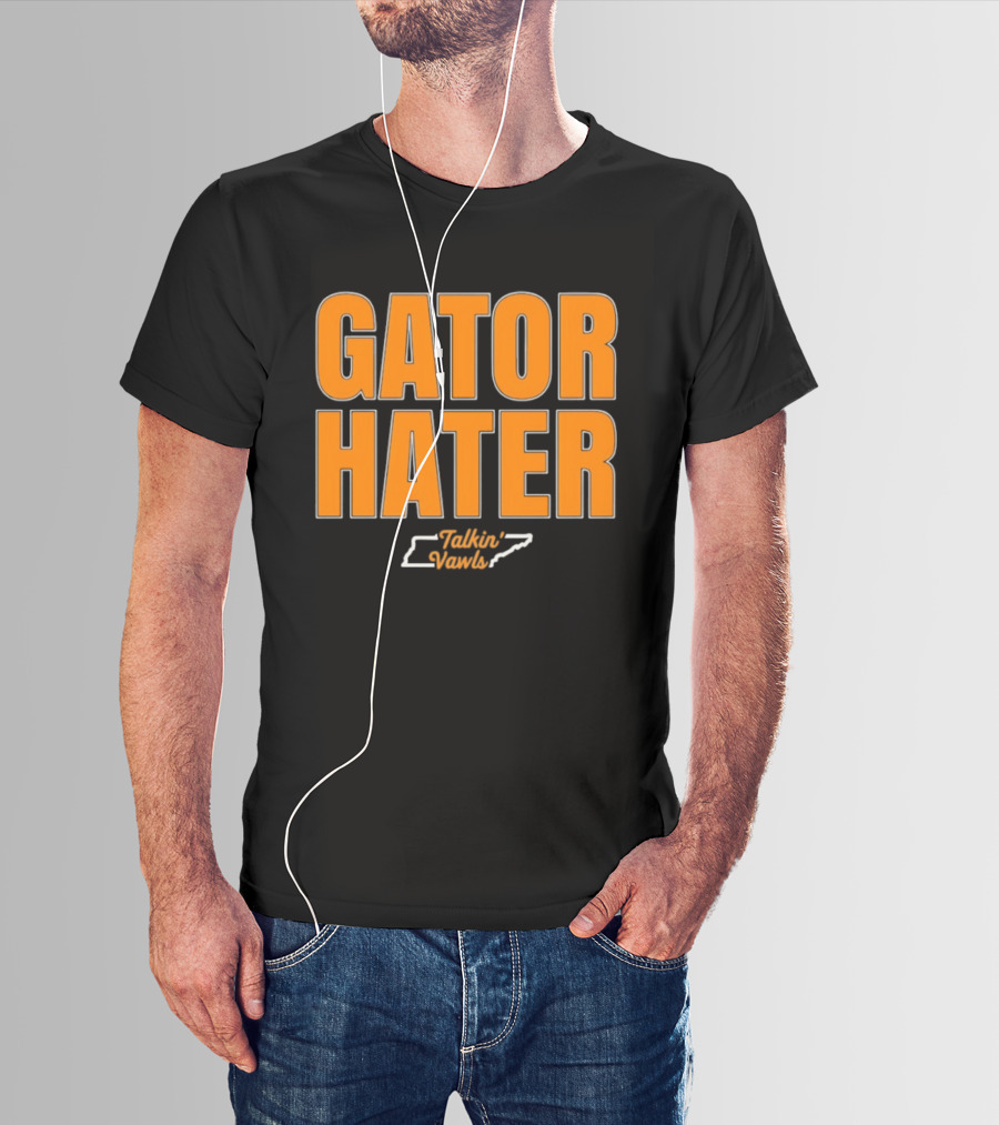 Gator Hater Tennessee Rivalry Sports Fan Gear T-Shirt