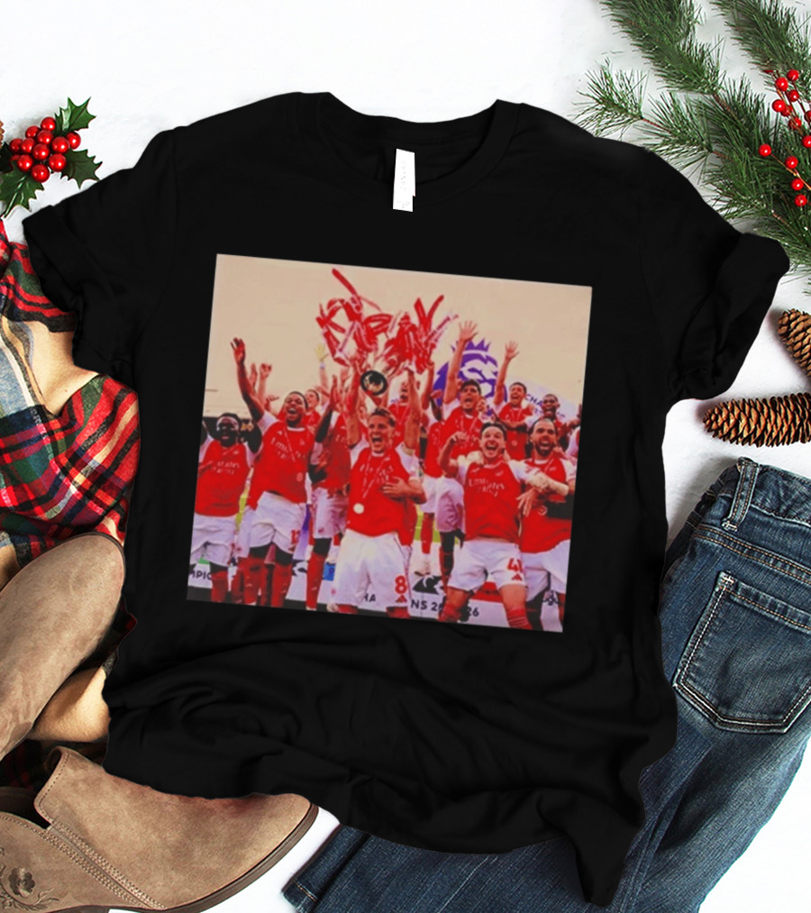 Champions Arsenal Premier League Triumph 2026 T-Shirt