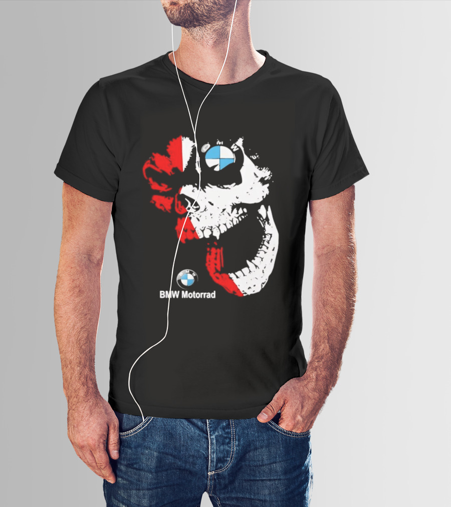 BMW Motorrad Rider Skull Soul T-Shirt