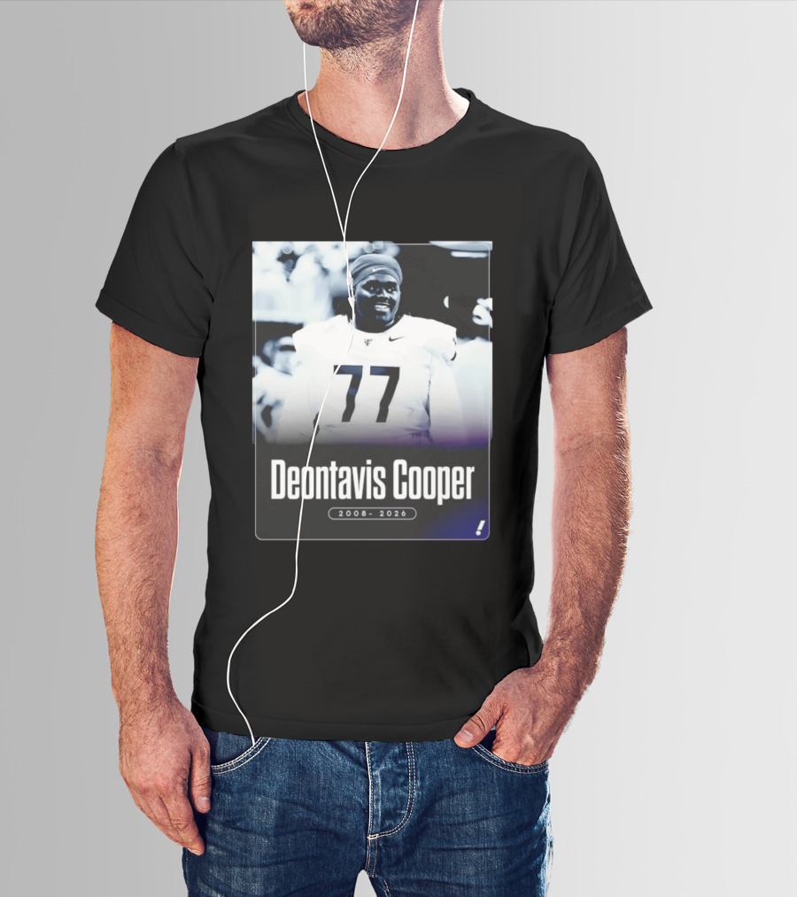 Deontavis Cooper 2008 2026 Nike 77 T-Shirt