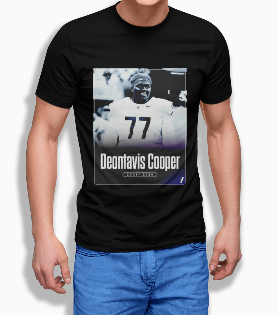 Deontavis Cooper 2008 2026 Nike 77 T-Shirt