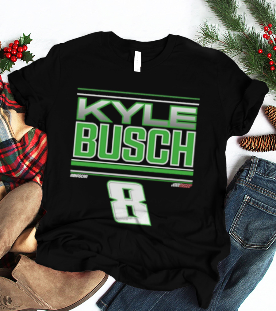 Kyle Busch Number 8 Racing Nascar T-Shirt
