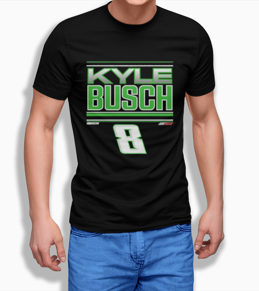 Kyle Busch Number 8 Racing Nascar T-Shirt