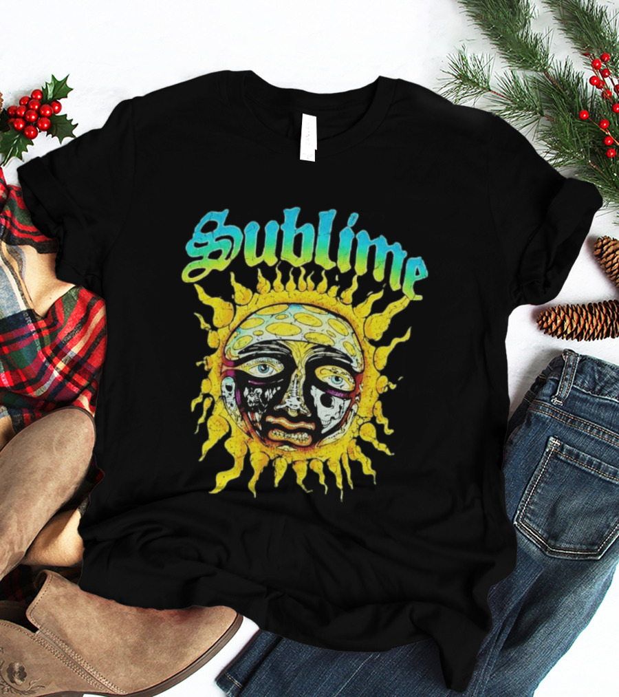 Sublime Sun Artwork Netherlands UK Tour 2026 T-Shirt