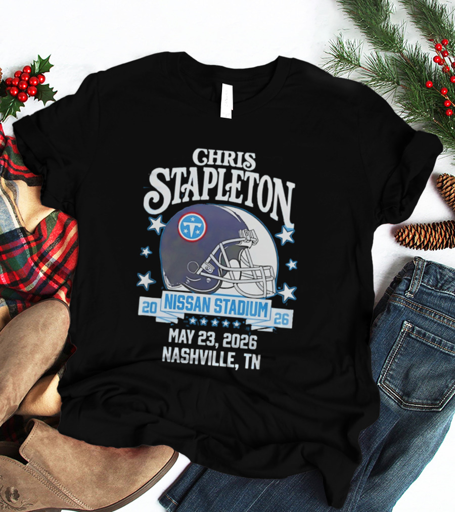 Chris Stapleton Nissan Stadium Tennessee Titans May 23 2026 Nashville TN T-Shirt